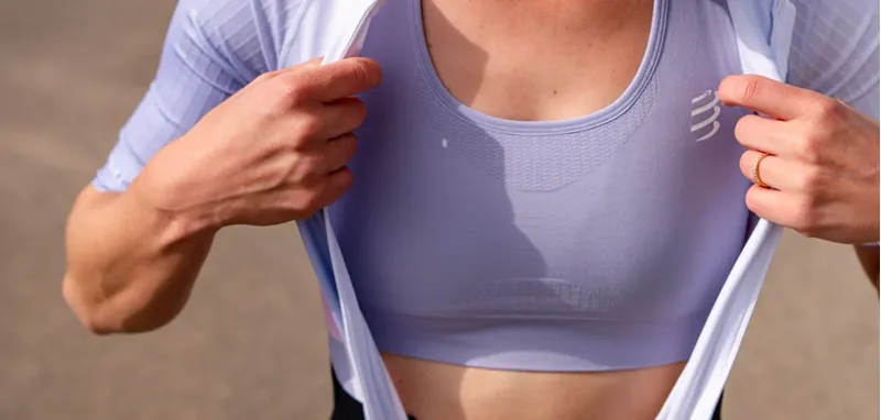 Compressport FeelFree Seamless Bra in Lavender-3