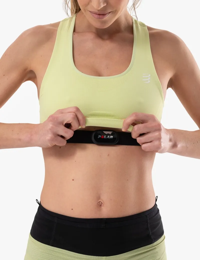CompresSport Feelfree Seamless Bra in Shadow Lime-3