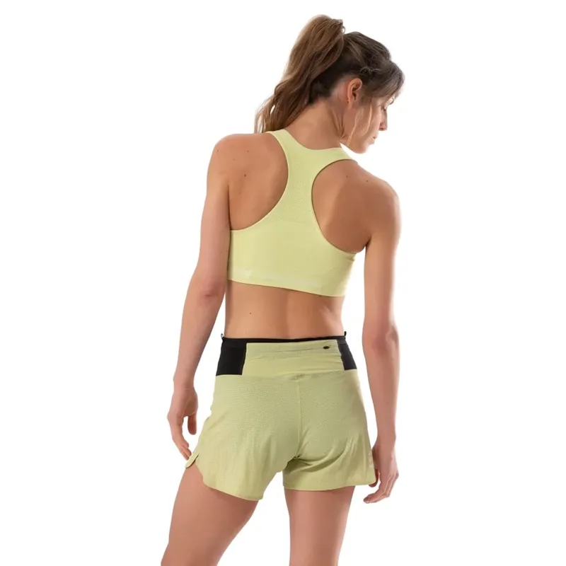 CompresSport Feelfree Seamless Bra in Shadow Lime-1