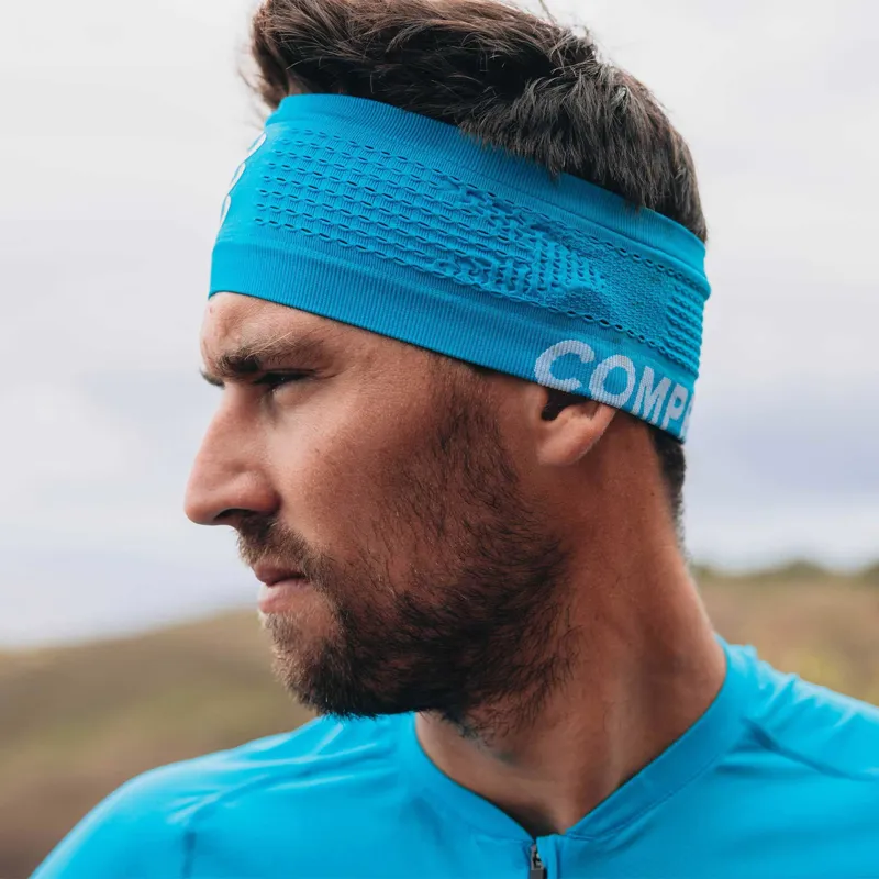 CompresSport Headband On/Off in Hawaiian Ocean-5