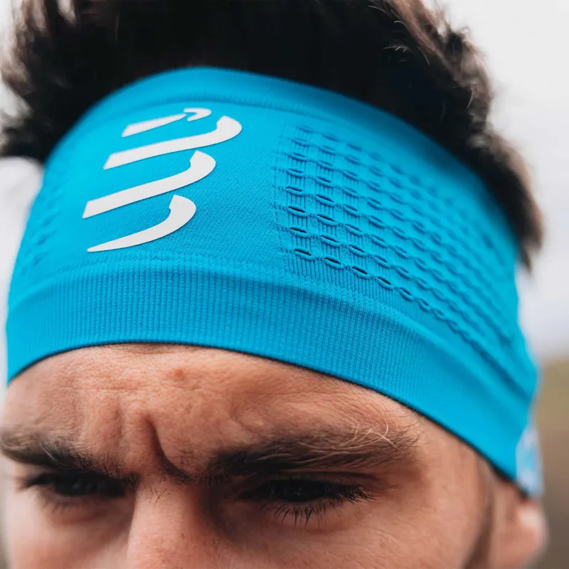 CompresSport Headband On/Off in Hawaiian Ocean-4