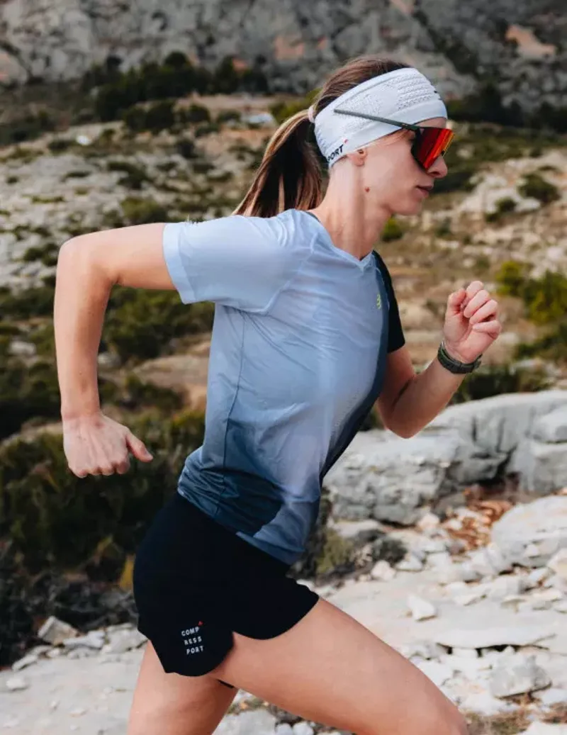 Compressport Headband On/Off in White-3
