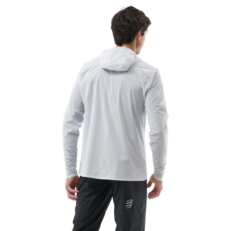 CompresSport Hurricane Waterproof 10/10 Jacket Unisex in Grey Dawn-1