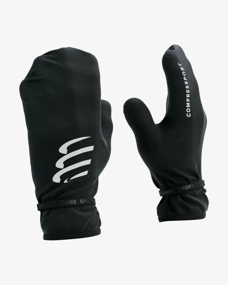 CompresSport Hurricane Waterproof Mittens in Black-4