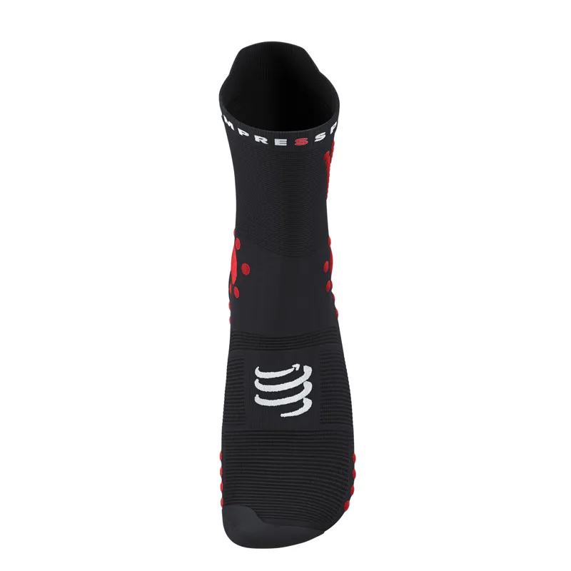 Compressport Pro Racing Socks v4.0 Trail in Black/Red-2
