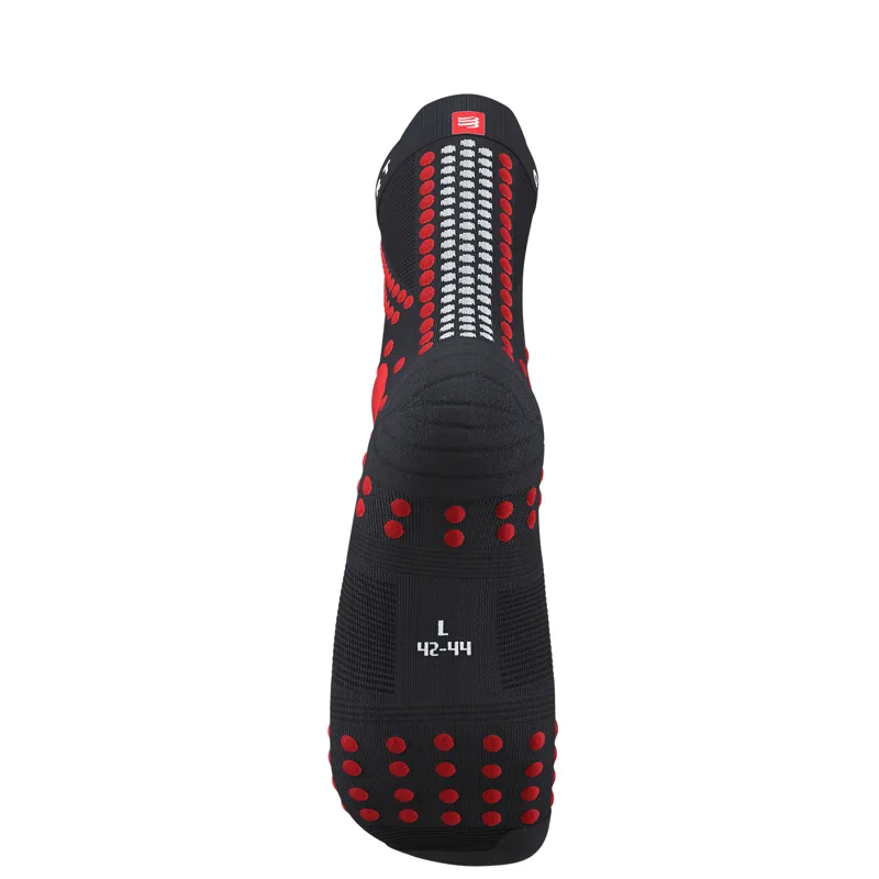 Compressport Pro Racing Socks v4.0 Trail in Black/Red-5