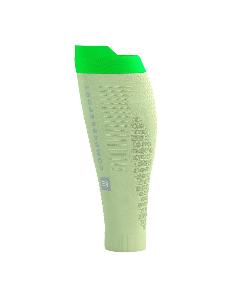 Compressport R2 3.0 Calf Sleeves in Lime/Neon Green-1