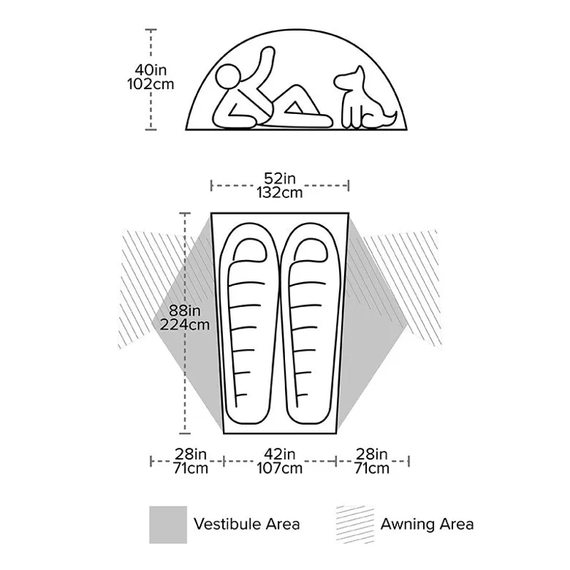 Big Agnes Copper Spur UL2 Bikepack Footprint in Asphalt-3