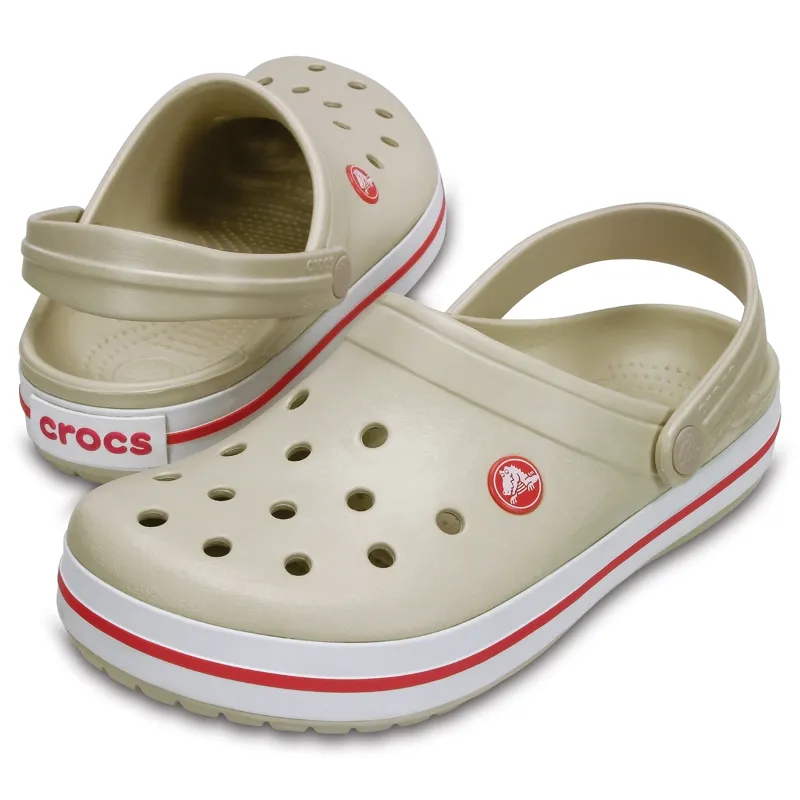 Crocs Crocband Clog Unisex in Stucco/Melon-2