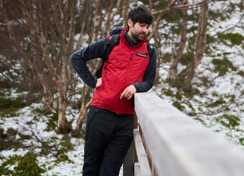 Paramo Torres Gilet Mens in Fire-5