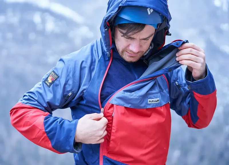 Paramo Velez Evolution Hybrid Smock Mens in Midnight/Gold/Indigo-13