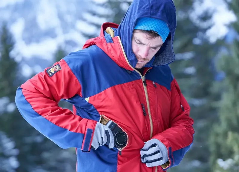 Paramo Enduro Jacket Mens in Fire Midnight-6