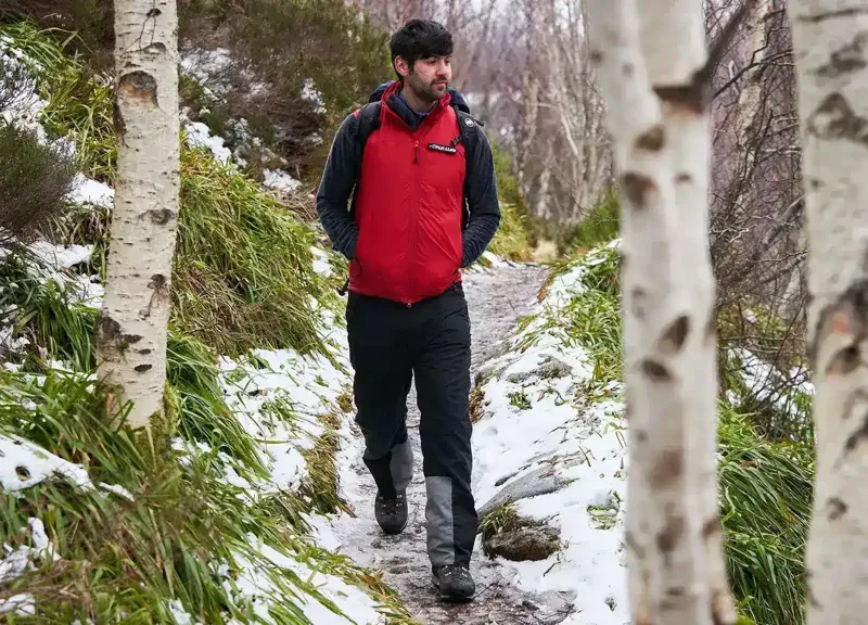 Paramo Torres Gilet Mens in Fire-4