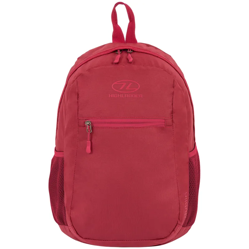Highlander Dublin 15L Rucksack in Burgundy