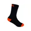 Dexshell Ultra Thin Waterproof Childrens Socks in Black/Orange