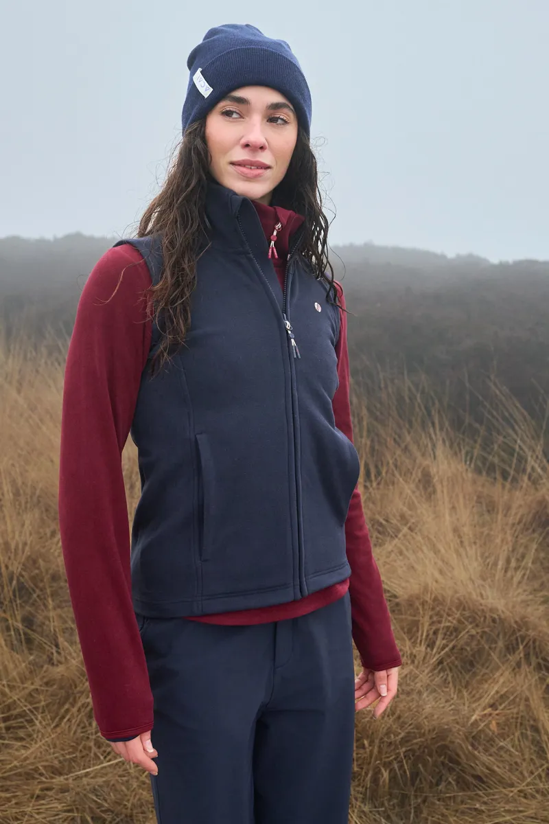 Acai Endurasoft Gilet Womens in Deep Navy-1