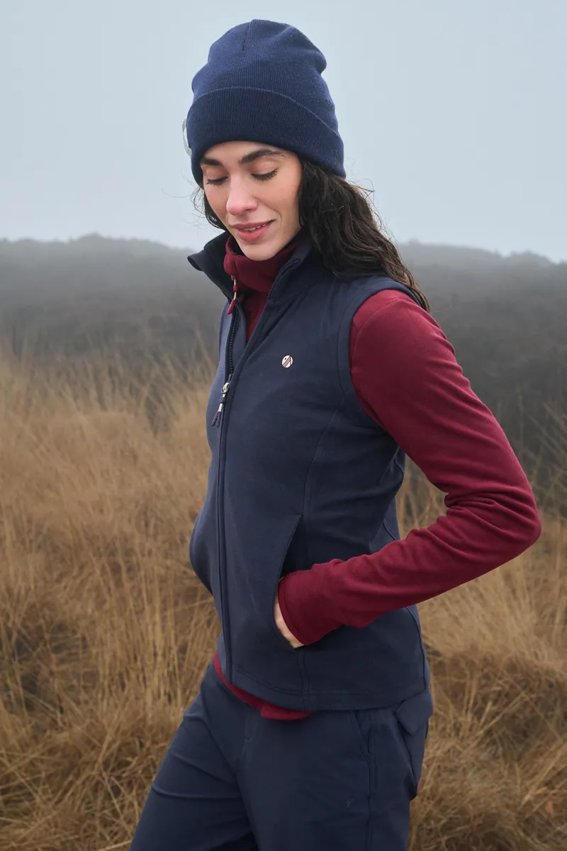 Acai Endurasoft Gilet Womens in Deep Navy-3