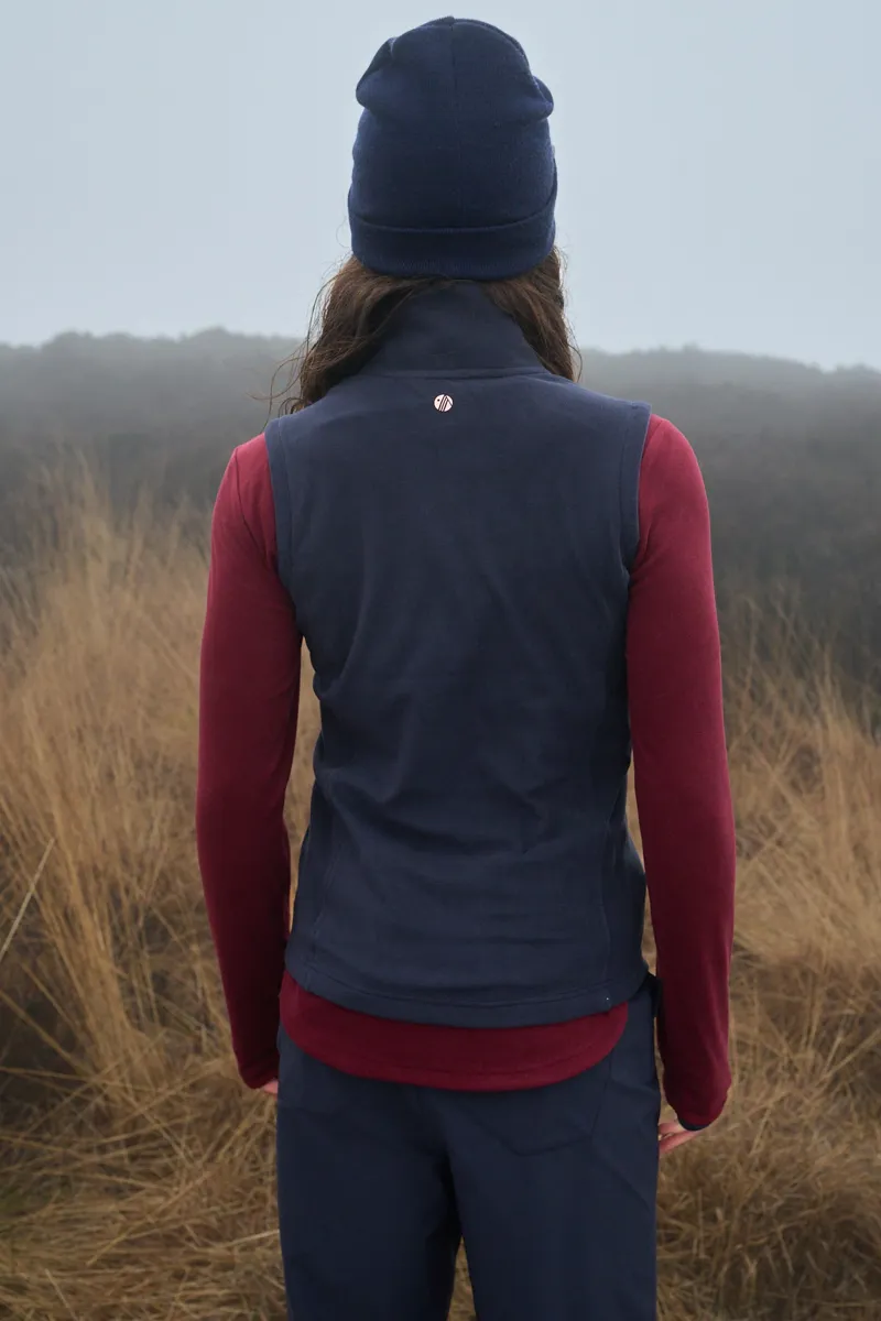 Acai Endurasoft Gilet Womens in Deep Navy-5