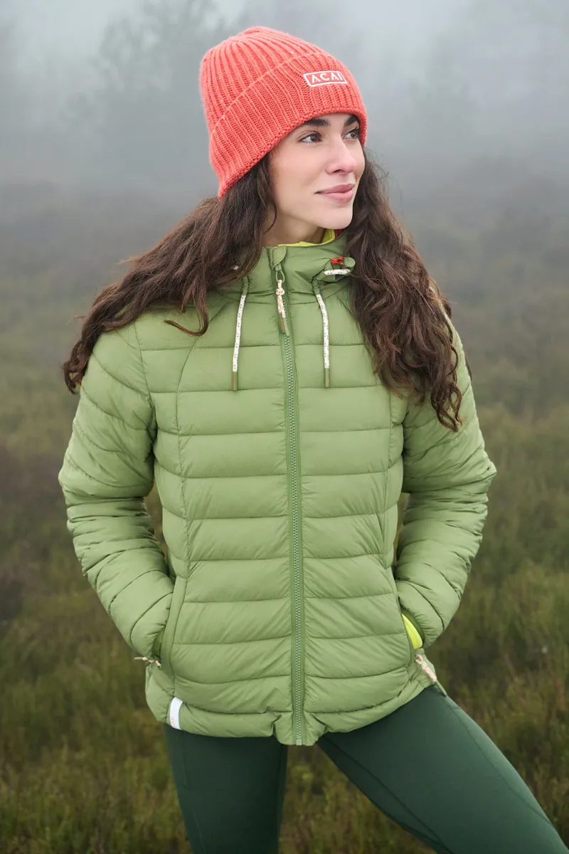 Acai Cloudguard Insulated Jacket Womens in Olive-1