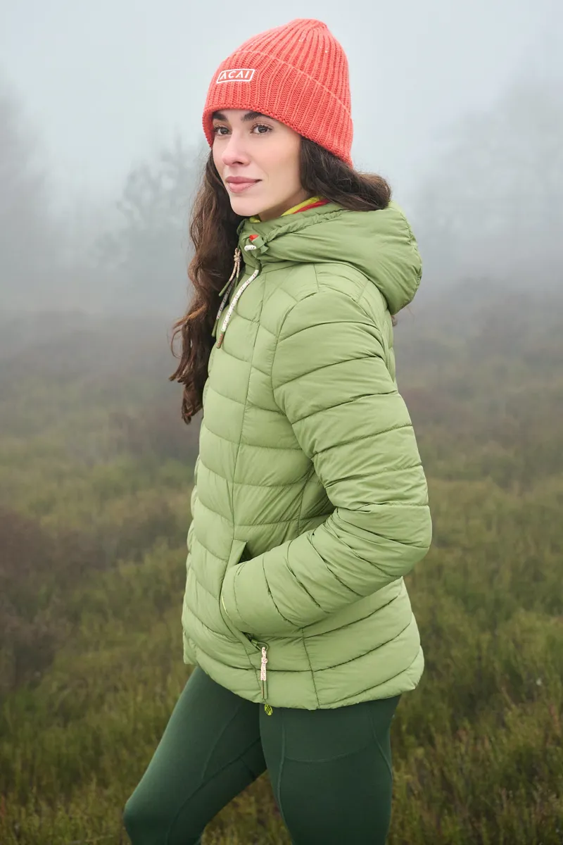 Acai Cloudguard Insulated Jacket Womens in Olive-3