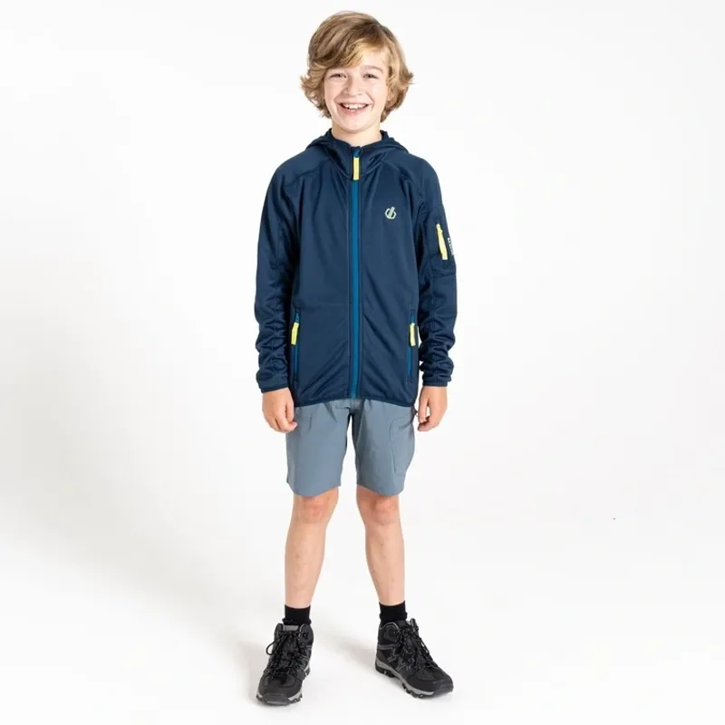 Dare2b Explore Fleece Kids in Moonlight Denim/Daiquiri Green-4