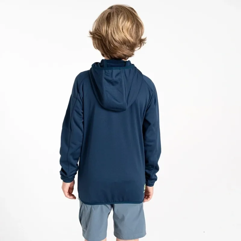 Dare2b Explore Fleece Kids in Moonlight Denim/Daiquiri Green-5