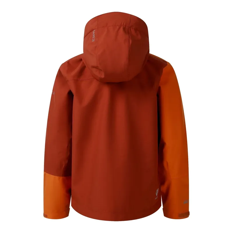 Dare2b Explore III Waterproof Jacket Kids in Burnt Orange/Spice-1