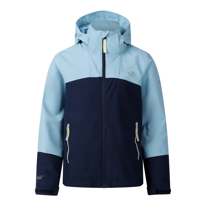 Dare2b Explore III Waterproof Jacket Kids in Navy/Nordic Blue