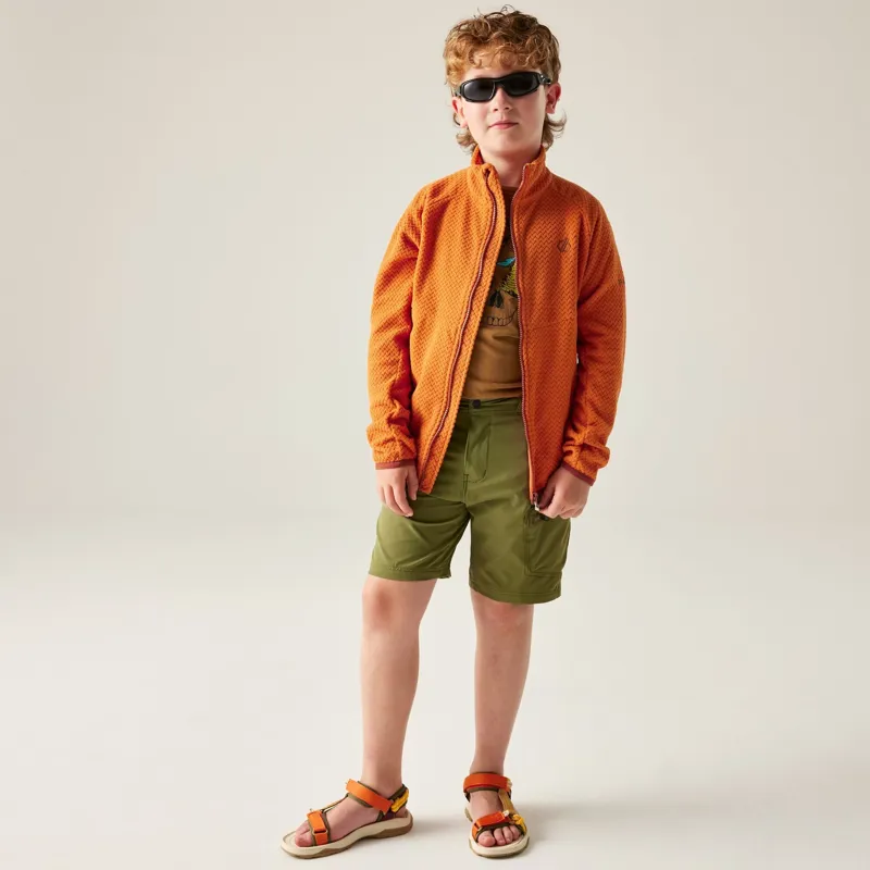 Dare2b Switch Out Midlayer Kids in Burnt Orange-6