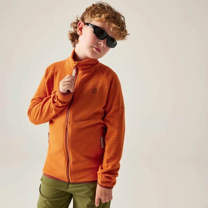 Dare2b Switch Out Midlayer Kids in Burnt Orange-4
