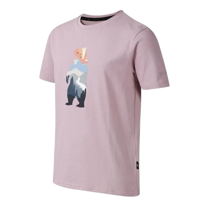 Dare2b Trailblazer III Kids' Tee in Mauve Shadow-1