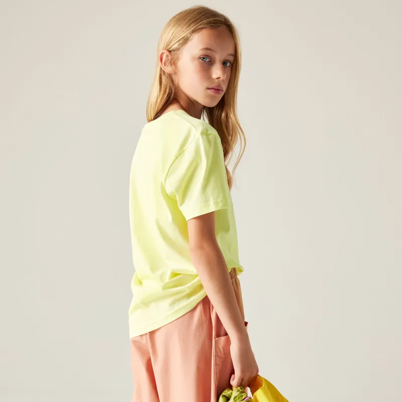 Dare2b Trailblazer III Kids' Tee in Wax Yellow-4