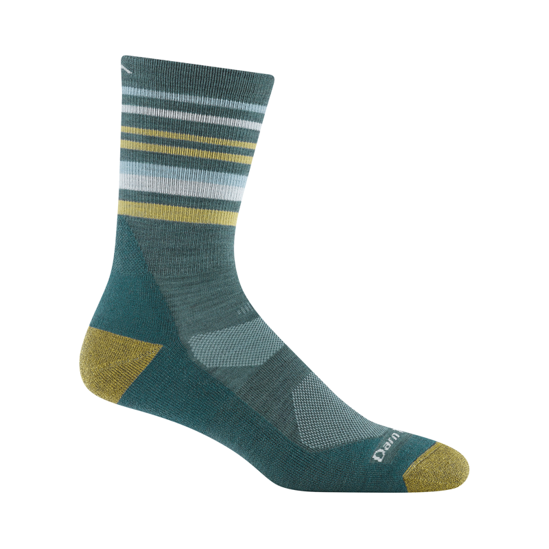 Darn Tough Fastpack Micro Crew Lightweight Hiking Socks Mens in Teal