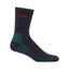 Darn Tough Hiker Micro Crew Midnight With Cushion Mens in Blackberry