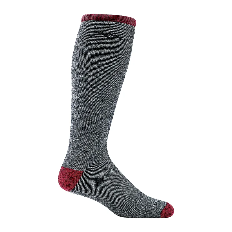 Darn Tough Mountaineering OTC Heavyweight With Cushion Mens in Smoke