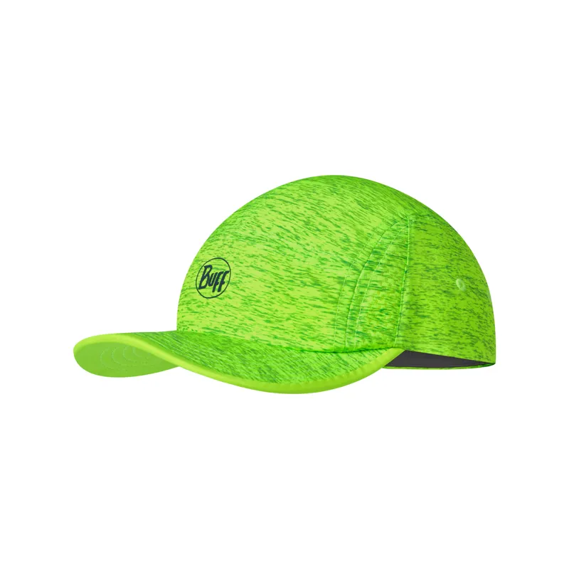 Buff 5 Panel Cap in Lime HTR in Large/XLarge