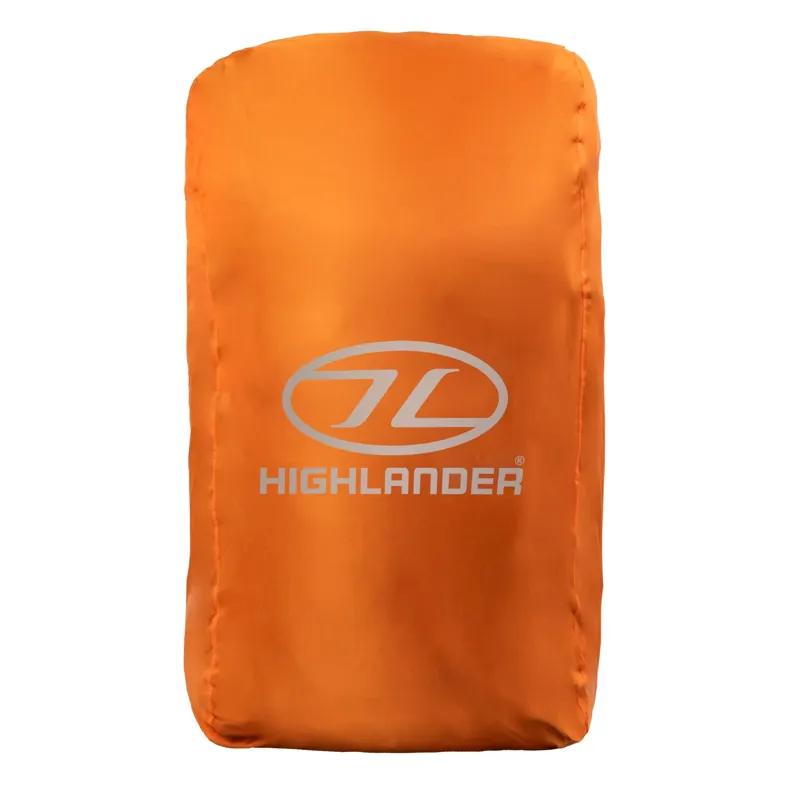 Highlander Ducks Back Raincover Small 18-30L in Orange-1
