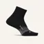 Feetures Elite Ultra Light Quarter Unisex Sock in Black
