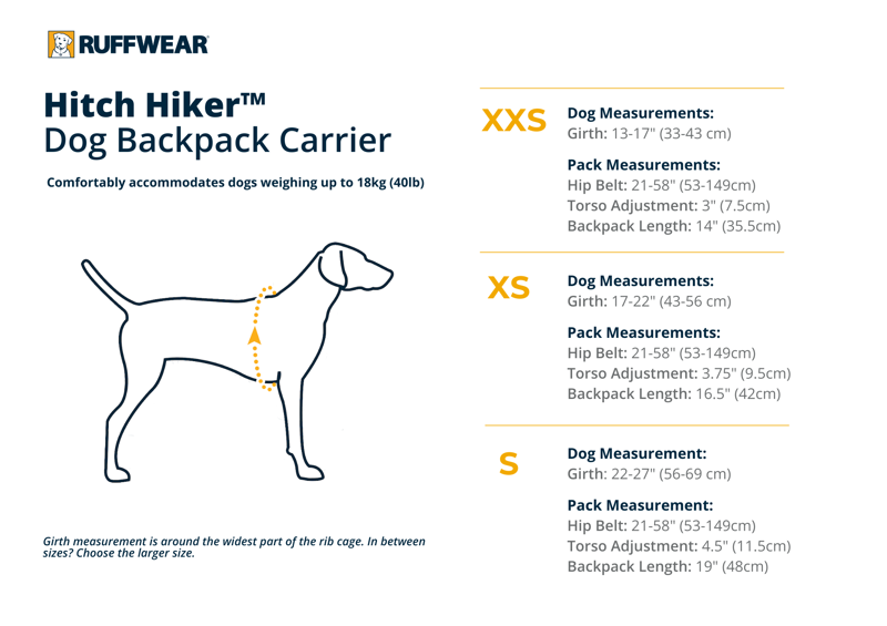 Ruffwear Hitch Hiker Dog Backpack Carrier in Basalt Gray-3