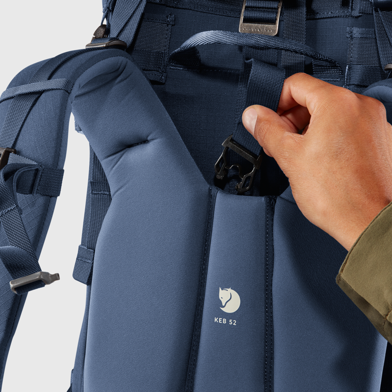 Fjallraven Keb 52 Backpack in Deep Forest-2
