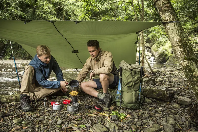 Fjallraven Abisko Waterproof Tarp in Pine Green-3