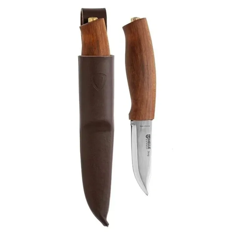 Helle Skog Carving Knife in Brown-1