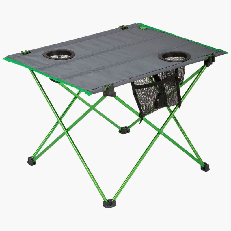 Highlander Ayr Folding Table in Green/Grey