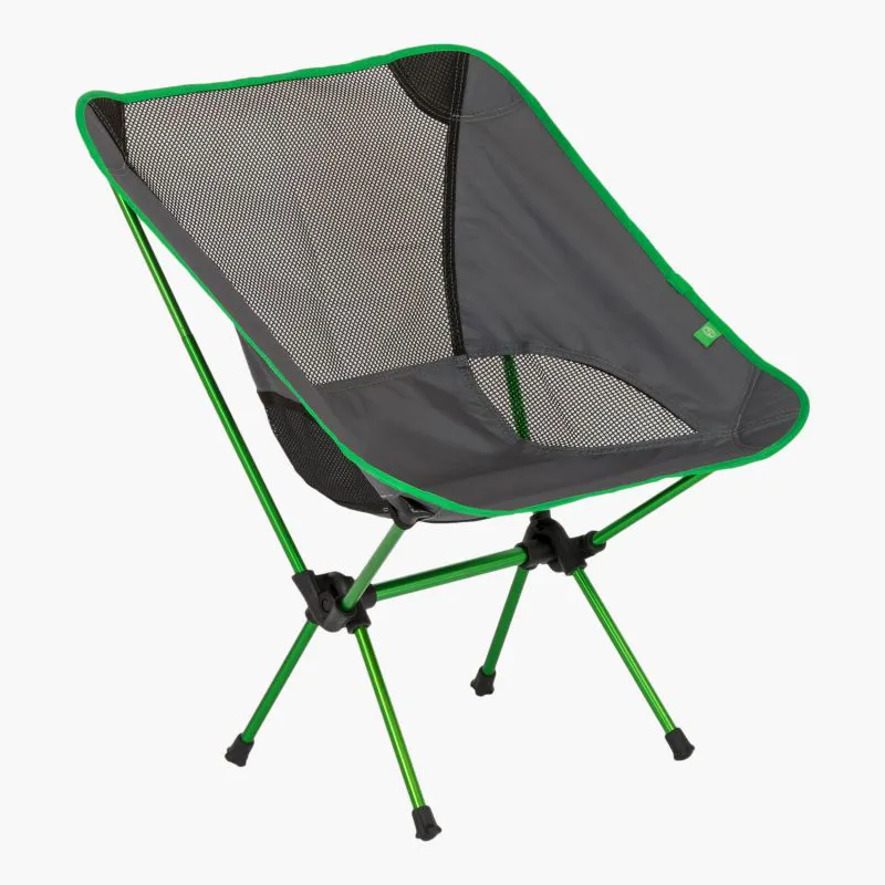 Highlander Ayr Folding Chair in Green/Grey