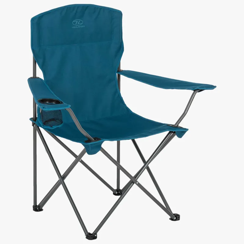 Highlander Edinburgh Camp Chair in Marine Blue-1