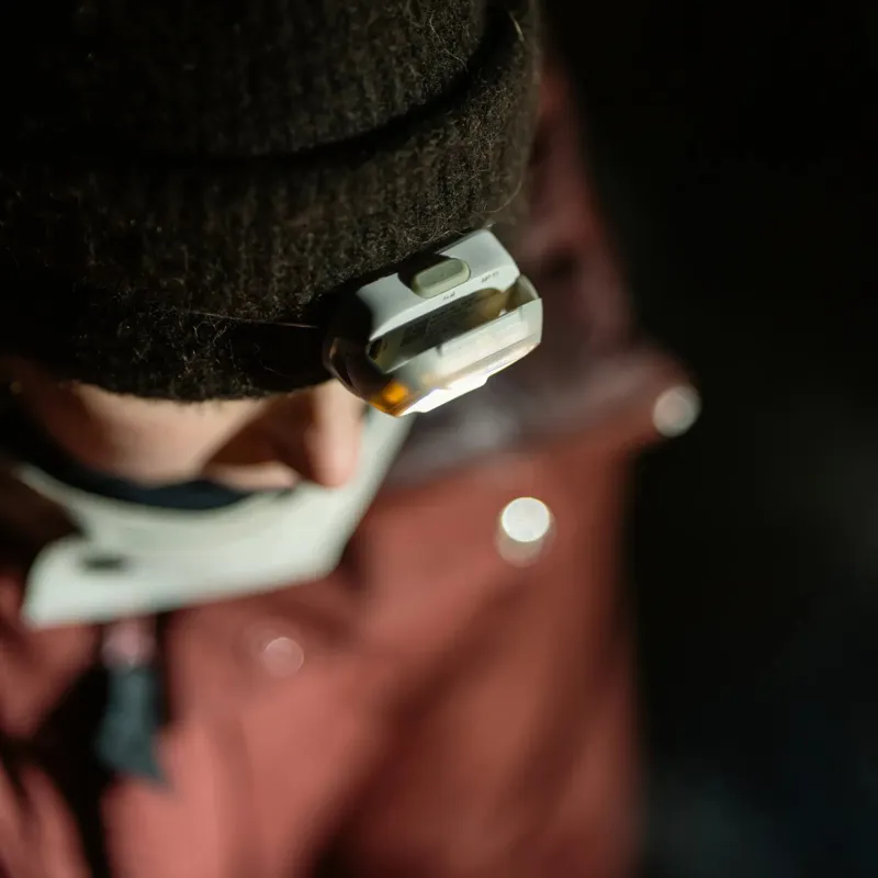 Silva Seek 450 Cord Recharge Headtorch in Whiteout-10