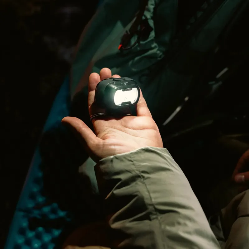 Silva Seek 450 Cord Recharge Headtorch in Whiteout-7