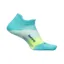 Feetures Elite Light Cushion No Show Tab in Aqua Surf