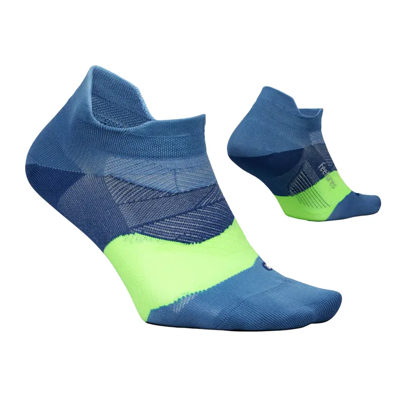 Feetures Elite Light Cushion No Show Tab in Bahama Blue-1