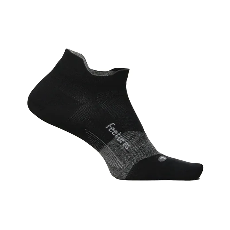 Feetures Elite Light Cushion No Show Tab in Black